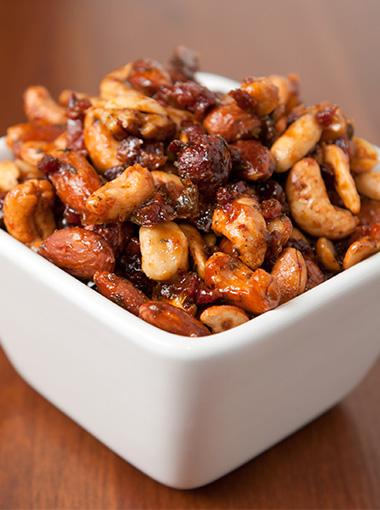 Spiced Nuts for Christmas