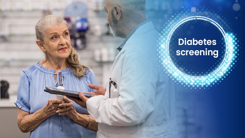 Diabetes screening in community pharmacies