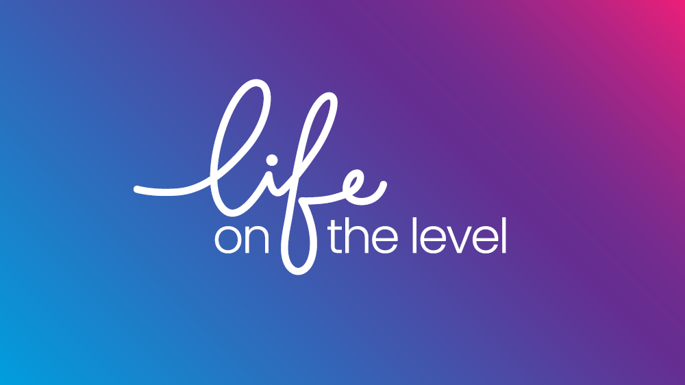 Life on the level podcast logo