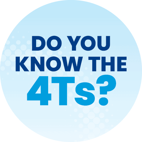 Do you know the 4Ts? 