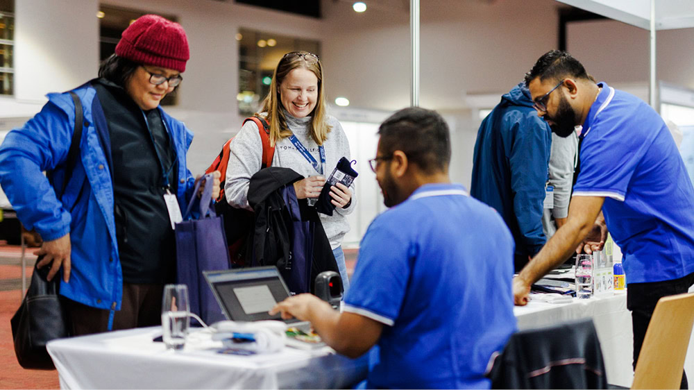 People attending the International Diabetes Federation community day