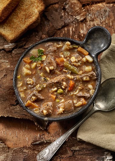 Beef and barley soup