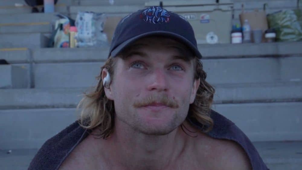 Brodie Sargent post-run