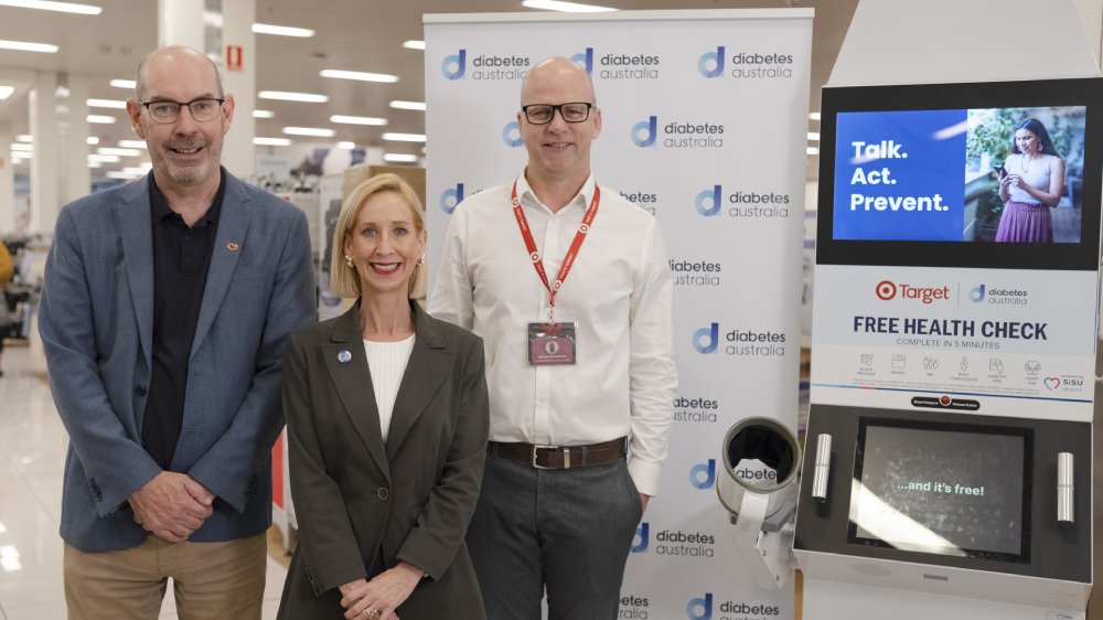 Diabetes Australia joins SiSU Health and Target to launch free health checks in selected Queensland Target locations