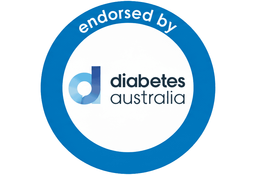 Endorsed by Diabetes Australia