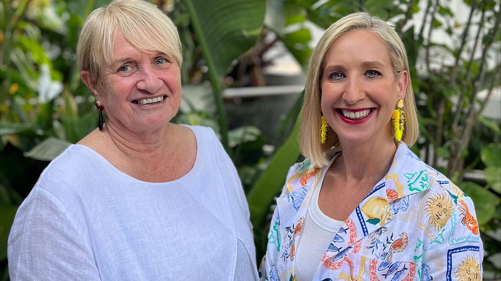 Elder Advocate Grace Ward and Group CEO Justine Cain