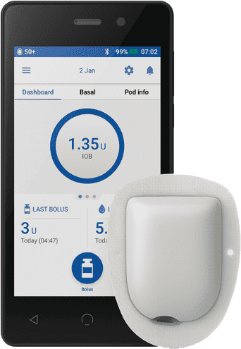 Tube-free insulin pumps