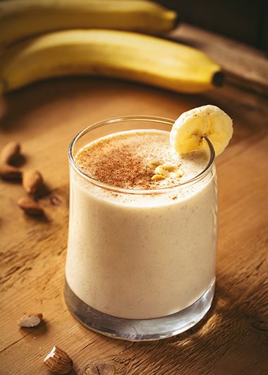 Peanut butter banana smoothie