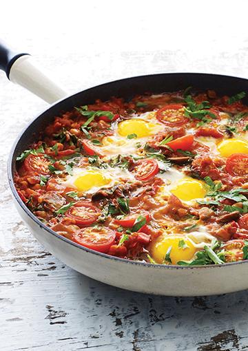 Shakshuka in a pan