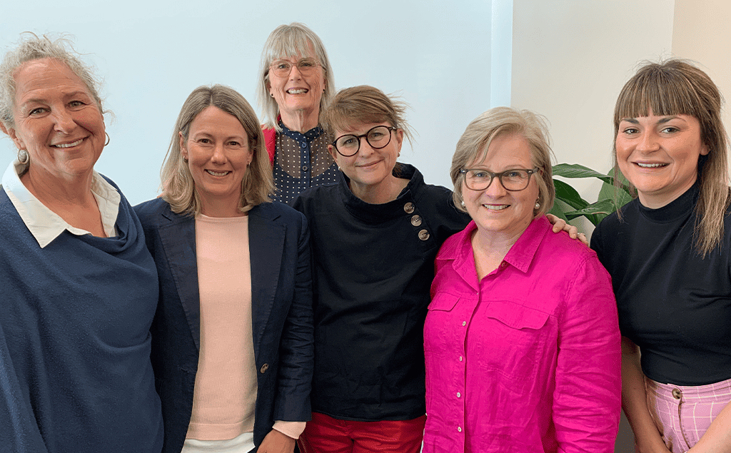 Diabetes Queensland CEO with nursing staff