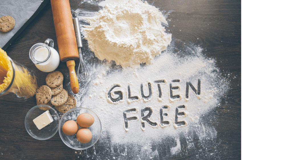 Gluten-free, flour, rolling pin, eggs