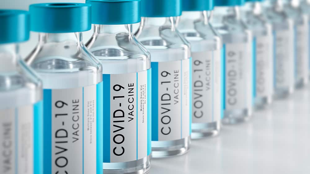 vials of covid vaccination