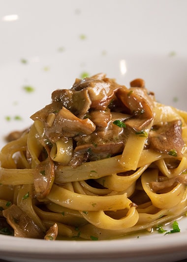 Boscaiola Pasta dish