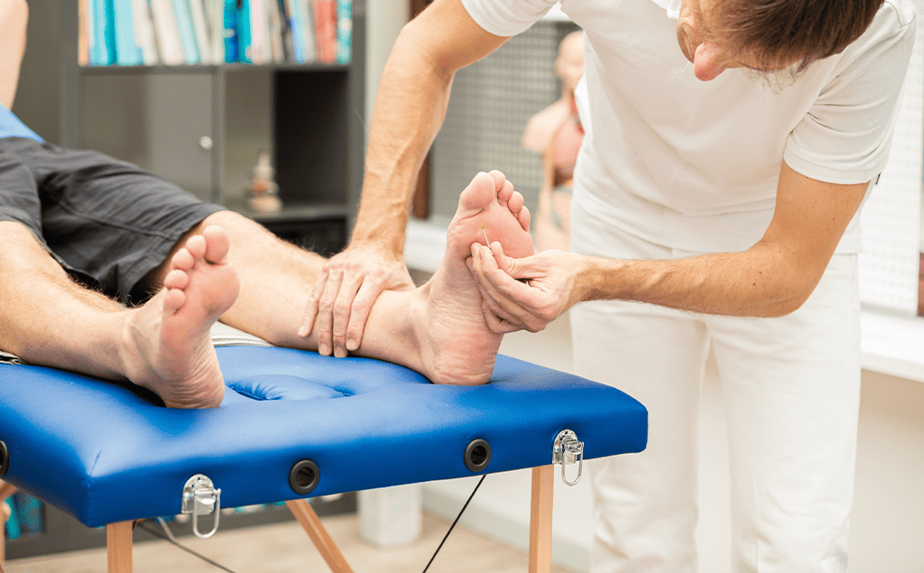 neuropathy testing on foot