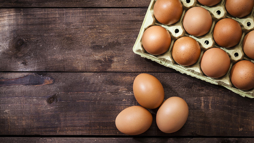 eggs in a carton