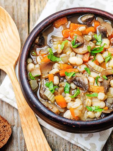 carrot and barley soup