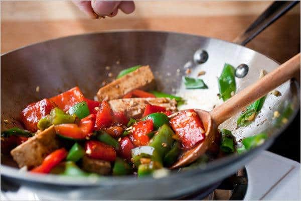 Sweet Chilli Tofu Stir Fry