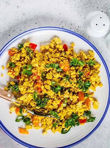 Tofu Veggie Scramble