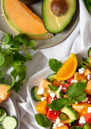 Watermelon and Mint Salad